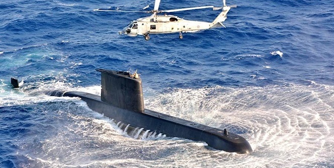 TSK, 'Mavi Balina Tatbikatı'na ilişkin görüntüleri paylaştı