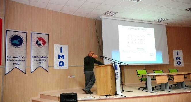 Prof. Dr. Uğur Ersoy, Van YYÜ’de seminer verdi