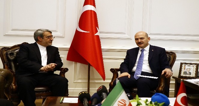 Bakan Soylu, İran İçişleri Bakanı Rahmani ile bir araya geldi