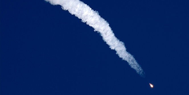 Dünya şokta! Fırlatılış sırasında...