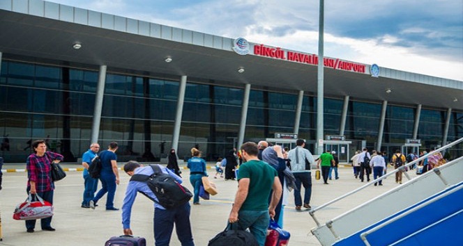 Bingöl Havalimanından 1 ayda 20 bin yolcu uçtu