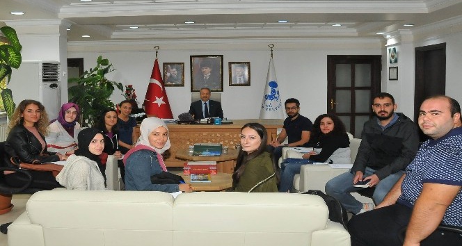 Erciyes Üniversitesi Öğrencileri Akşehir’de proje çalışması yaptı