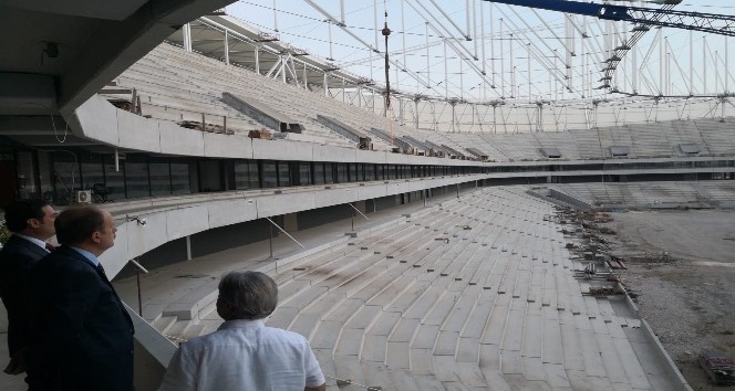 Spor Genel Müdürü Baykan, Yeni Adana Stadı’nı inceledi