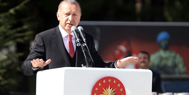 Cumhurbaşkanı Erdoğan mesajı verdi! 'Darmadağın edeceğiz'