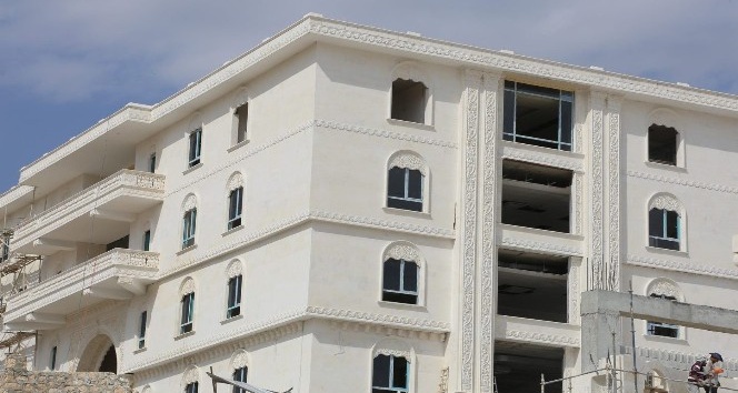 Eyyübiye’de belediye ek binası yapım çalışmaları sona gelindi