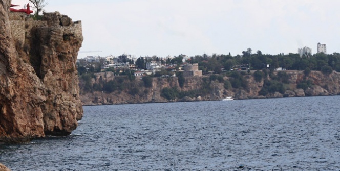 Haberi gören sahile koştu, avlanması uzun sürmedi