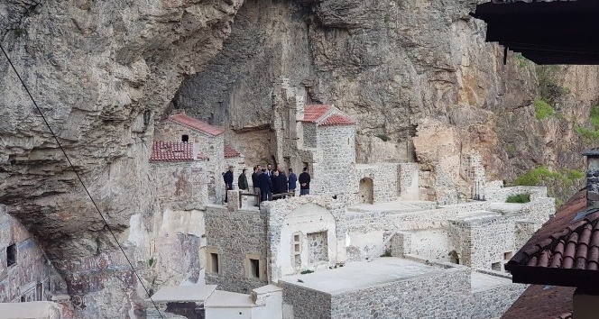 Fener Rum Patriği Bartholomeos Sümela için Trabzon’a geldi