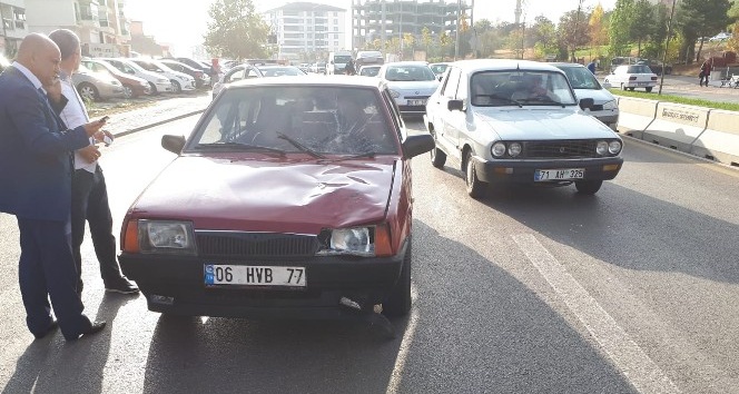 Kırıkkale’de otomobil yayaya çarptı: 1 ölü