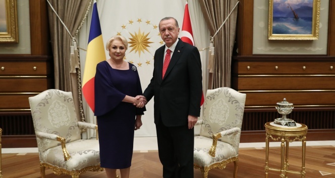 Cumhurbaşkanı Erdoğan, Romanya Başbakanı Dancila’yı kabul etti