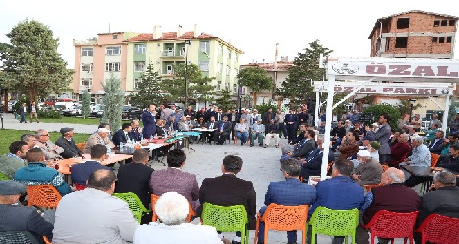 Başkan Altay, Karapınar ve Emirgazi halkıyla buluştu