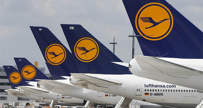 Lufthansa&#039;da günde 60 uçuş iptal ediliyor