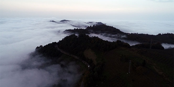 Karadeniz'de sis denizi