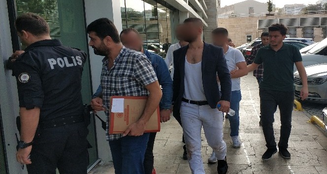 Samsun’da bekçilere saldıran 5 kişiye gözaltı