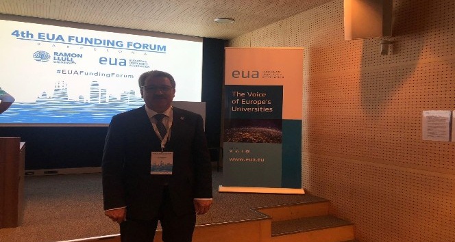 Prof. Dr. Budak Avrupa Üniversiteler Birliği Forumuna katıldı