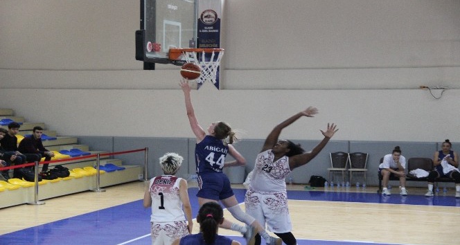 Türkiye Kadınlar Basketbol 1. Ligi: Elazığ İl Özel İdare: 74 - Mersin Üniversitesi: 55