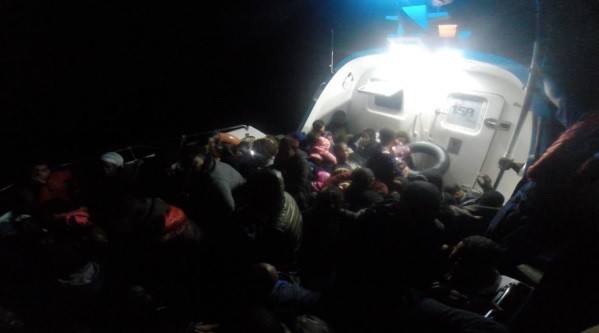 Ege’de 44 kaçak göçmen yakalandı
