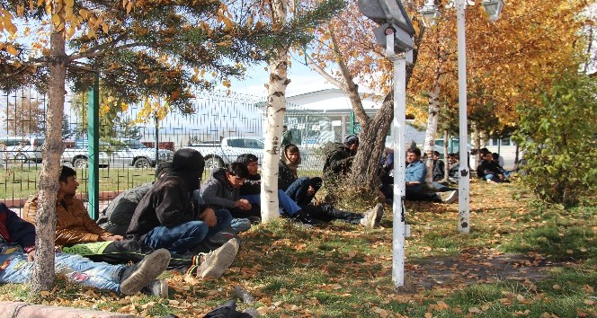 Kaçak göçmenleri Ankara diye Ardahan’a bıraktılar