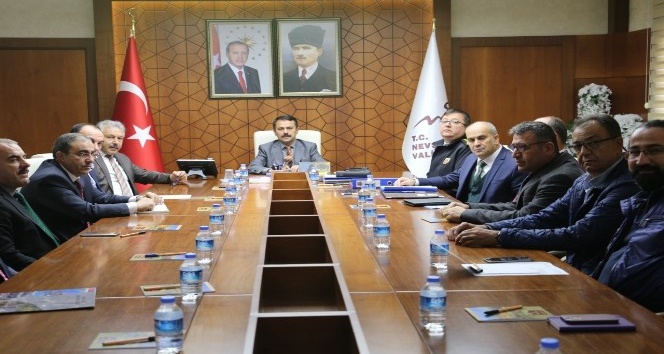 Nevşehir’de İl Spor Güvenlik Kurulu toplantısı yapıldı