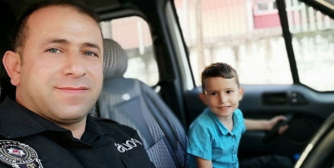 Okula gitmeyen oğlunu 155'e ihbar etti