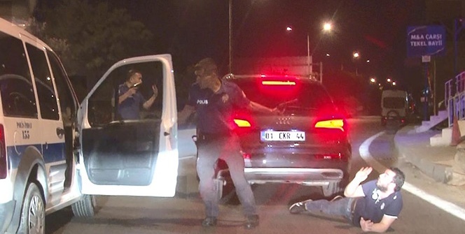 Film sahnelerini aratmayan kovalamaca sonrasında yakalandı