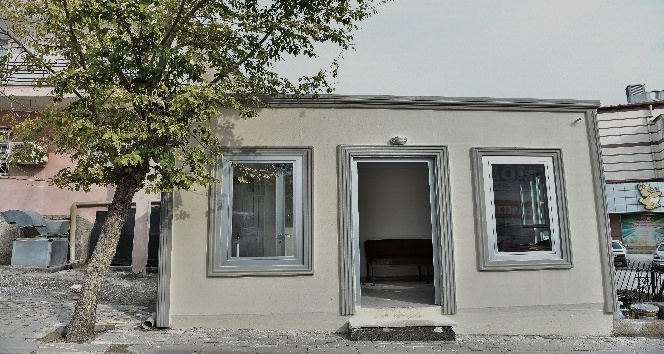 Mamak’ta taksi durakları yenileniyor