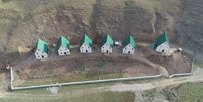 Bu evleri görenler şaşkınlıklarını gizleyemiyor