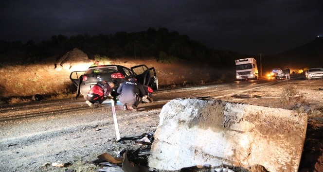 Tunceli’deki kazada 2 kişi hayatını kaybetti