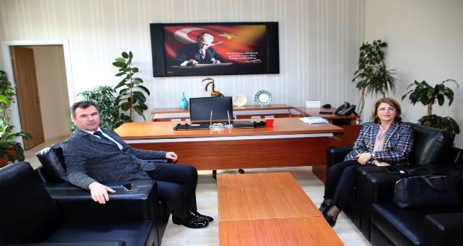 Azerbaycan Büyükelçiliği Eğitim Müşaviri Nesibova’dan NEVÜ’ye ziyaret