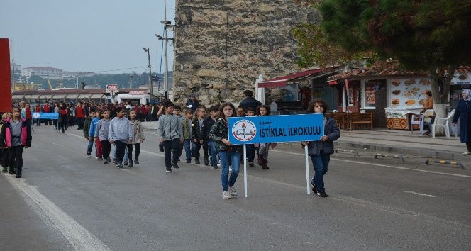Sinop’ta Cumhuriyet Bayramı provası