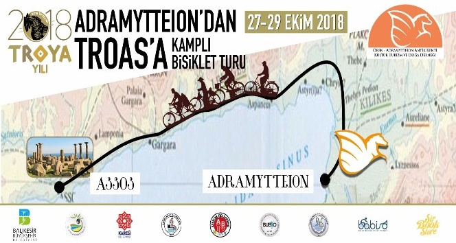 Adramytteıon’dan Troas’a Kamplı Bisiklet Turu