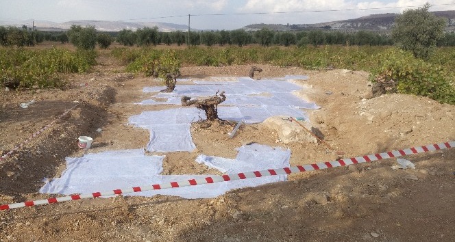 45 metrekarelik taban mozaiği muhafaza altına alındı