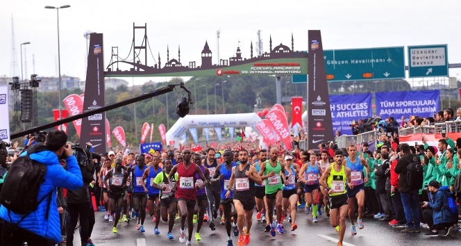 Şampiyonlar Vodafone 40. İstanbul Maratonu&#039;nda yarışacak