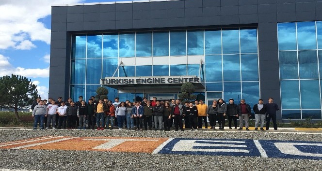 Sabiha Gökçen MTAL’den uçak bakım merkezlerine ziyaret