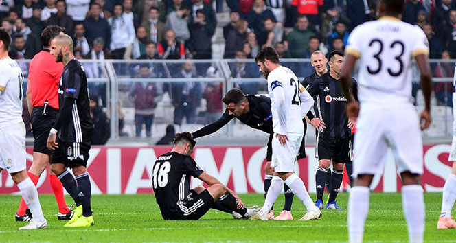 Beşiktaş’ta sakatlardan kötü haber