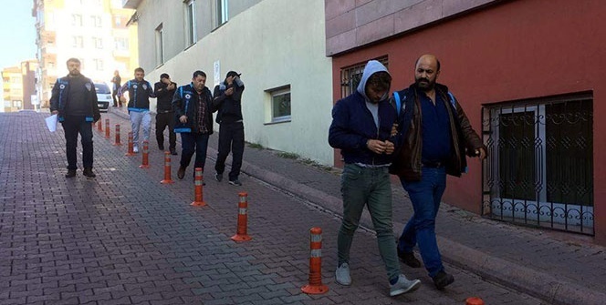 İstanbul'dan gelerek hırsızlık yapan 5 şüpheli yakalandı