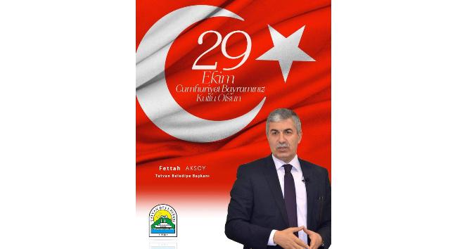 Başkan Aksoy’dan 29 Ekim Cumhuriyet Bayramı mesajı