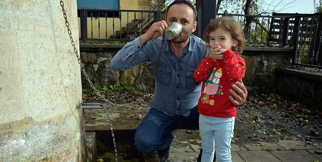 1,5 asırdır mahallenin su ihtiyacını karşılıyor! 'Başka eşi benzeri yok'