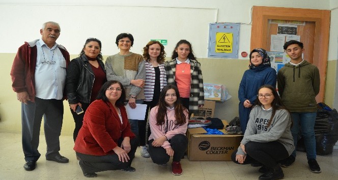 Kars’taki öğrencilere yardım gönderdiler