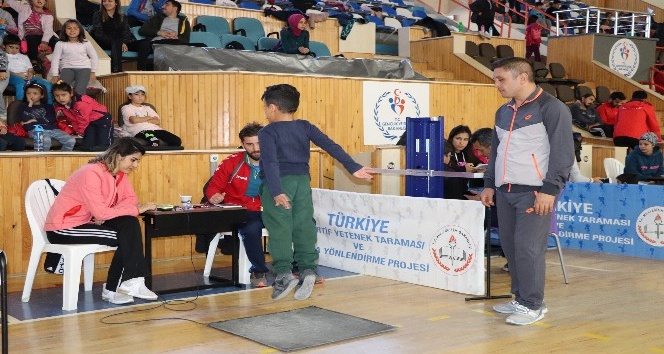 Karaman’da sportif yetenek taraması