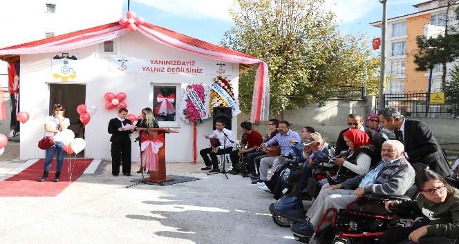 Bolu’da, engelli vatandaşların araçları için ‘Engelsiz Tamirhane’ kuruldu