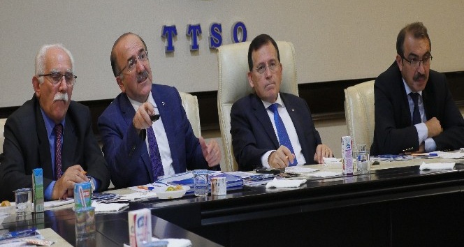 Başkan Gümrükçüoğlu, TTSO Yönetim Kurulu’nu bilgilendirdi
