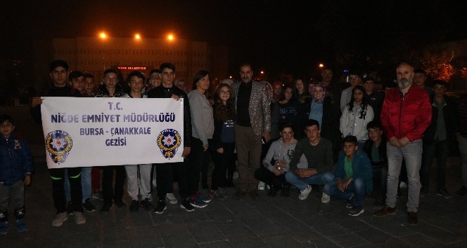 Niğdeli öğrenciler, Bursa ve Çanakkale’yi gezecek
