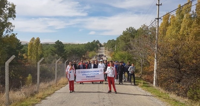 Kaman ilçesinde ’Öğrendiklerimi Uyguluyorum’ adlı projeye destek