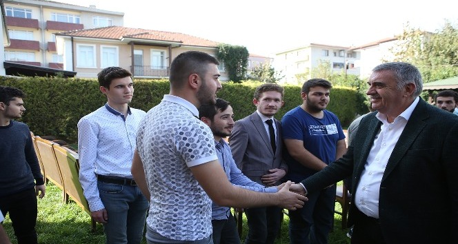 Başkan Toçoğlu, üniversite öğrencileriyle bir araya geldi