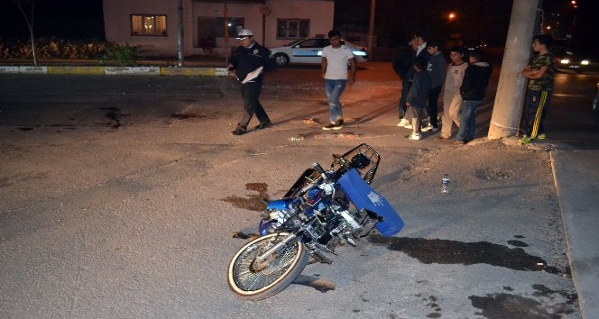 Aksaray’da kamyonet ile motosiklet çarpıştı: 1 ölü, 1 yaralı