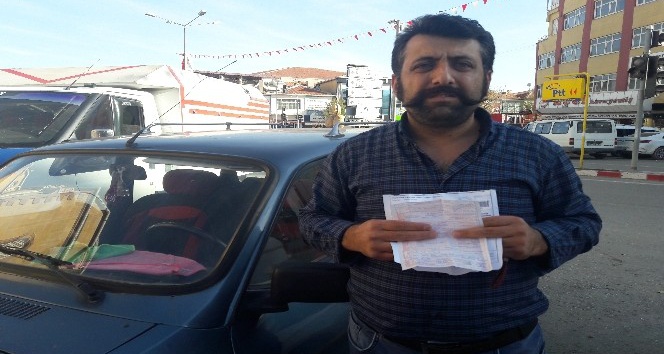 Kırşehir’den hiç ayrılmadı, Kahramanmaraş’ta trafik cezası yedi