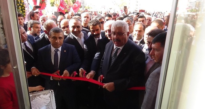 MHP Genel Başkan Yardımcısı Yalçın, Kilis’te parti binasının açılışını yaptı
