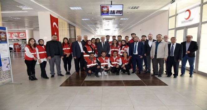 KMÜ’de Kızılay Hilal-i Ahmer Sergisi ve kan bağışı kampanyası düzenlendi