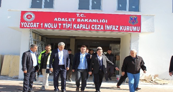 Yozgat Cezaevi inşaatı yıl sonu tamamlanacak