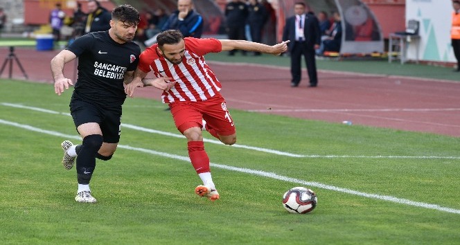 TFF 2. Lig: Gümüşhanespor: 1 - Sancaktepe Belediyespor: 1